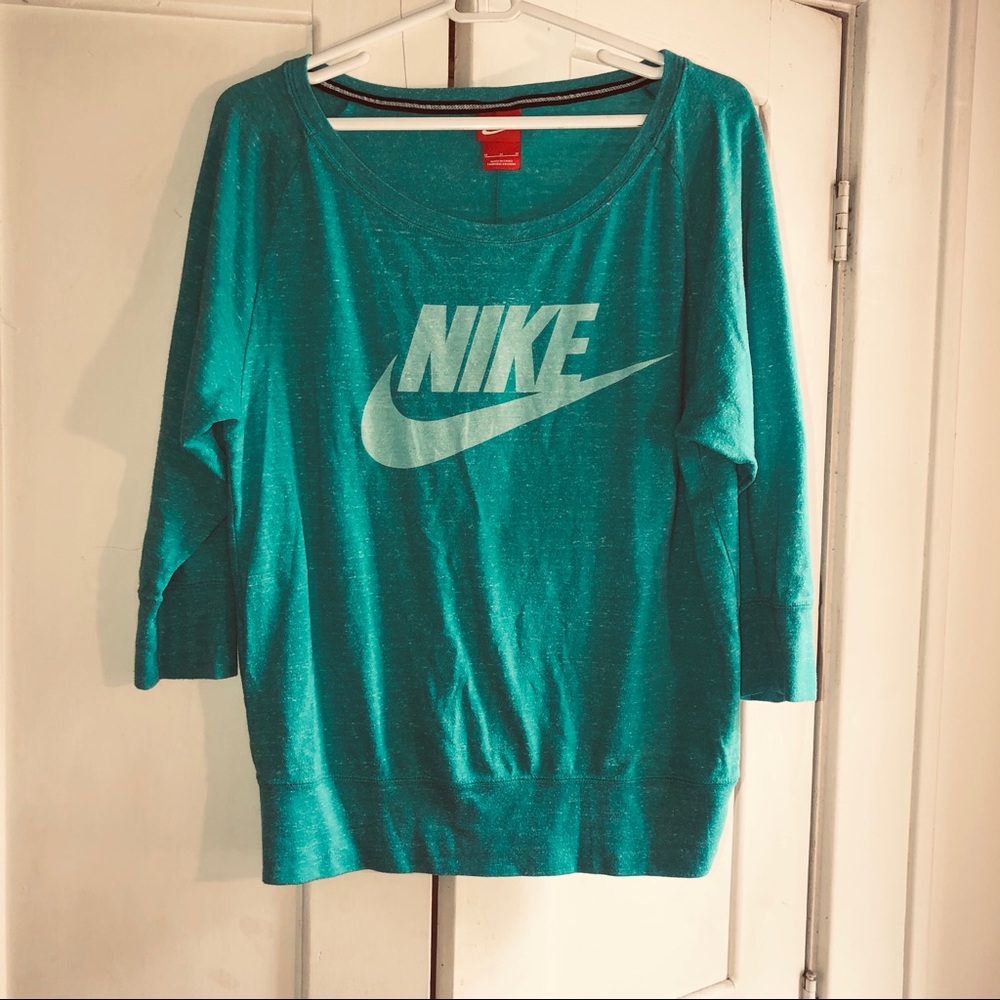 Nike | Ladies Sweatshirt | Aqua Blue | Medium